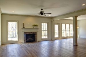 Great Room in Custom Home in Greensboro NC