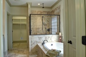 Master Bath Remodel by Brian Riker Homes in Greensboro NC